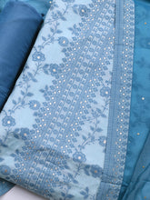 Printed Muslin Unstitched Suit Piece With Dupatta
